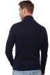 Cashmere & Yak men polo style sweaters howard midnight blue mustard l